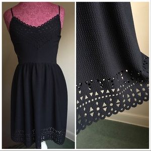 Black Cut-out Cami Dress
